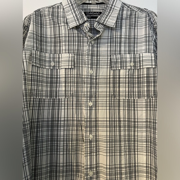Men’s Button Down Long Sleeve Shirt - Picture 2 of 4